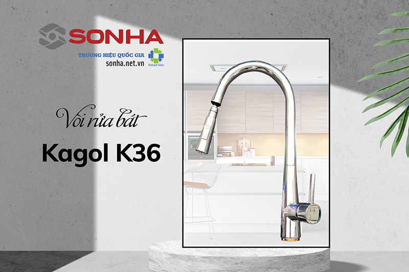 V&ograve;i rửa b&aacute;t d&acirc;y r&uacute;t Kagol K36