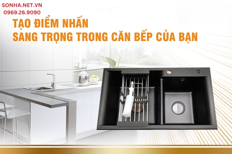 Tạo điểm nhấn sang trọng trong căn bếp của bạn