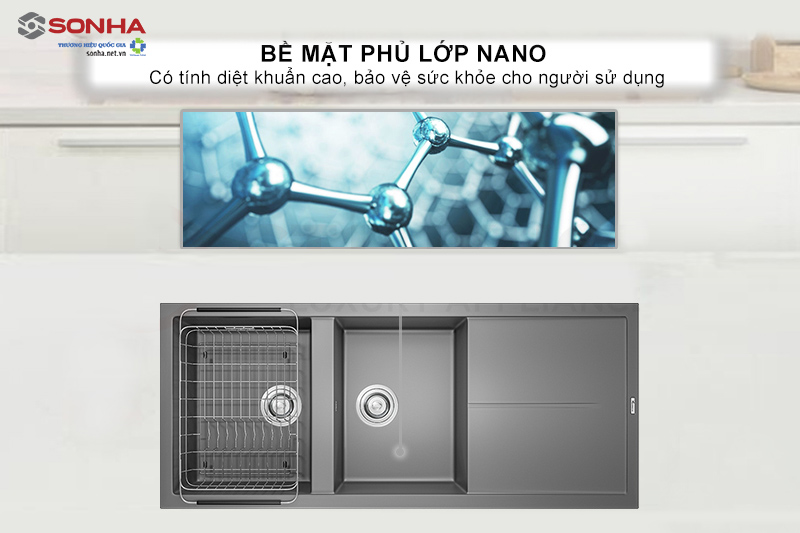 Bề mặt phủ Nano c&oacute; t&iacute;nh diệt khuẩn cao, an to&agrave;n cho 8KBET hiện đăng mở