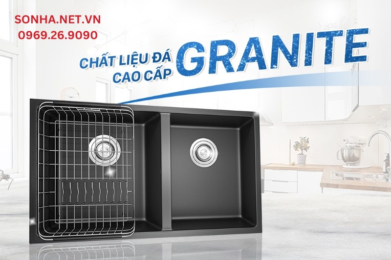 Chất liệu đ&aacute; Granite cao cấp