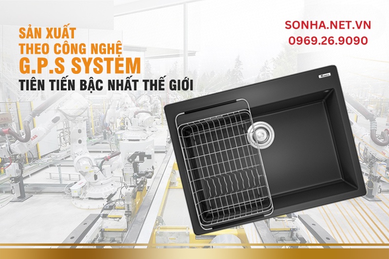 Sản xuất theo c&ocirc;ng nghệ G.P.S System ti&ecirc;n tiến bậc nhất Thế giới