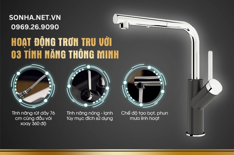 Sở hữu tất cả những t&iacute;nh năng th&ocirc;ng minh hiện đại nhất hiện nay