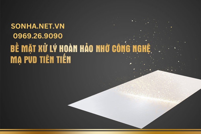 Bề mặt xử l&yacute; ho&agrave;n hảo nhờ c&ocirc;ng nghệ mạ PVD ti&ecirc;n tiến