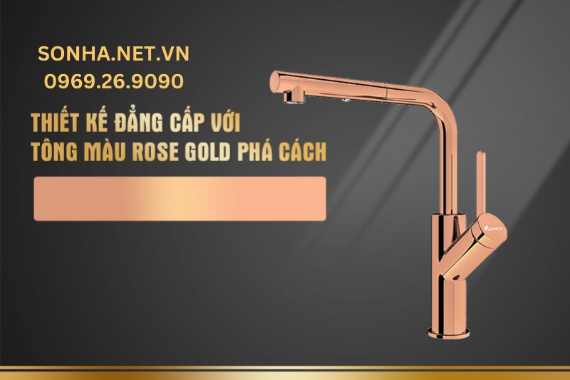 Thiết kế sang trọng đẳng cấp c&ugrave;ng t&ocirc;ng m&agrave;u Rose Gold ph&aacute; c&aacute;ch