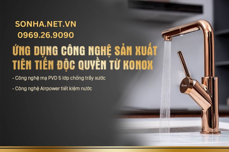Artan Rose Gold - C&ocirc;ng nghệ sản xuất ti&ecirc;n tiến từ Konox