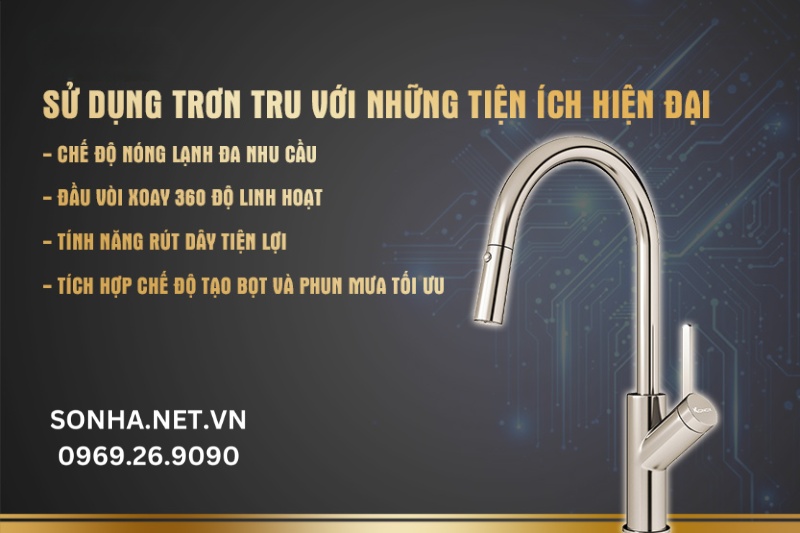 Sở hữu tất cả những tinh hoa t&iacute;nh năng của Konox