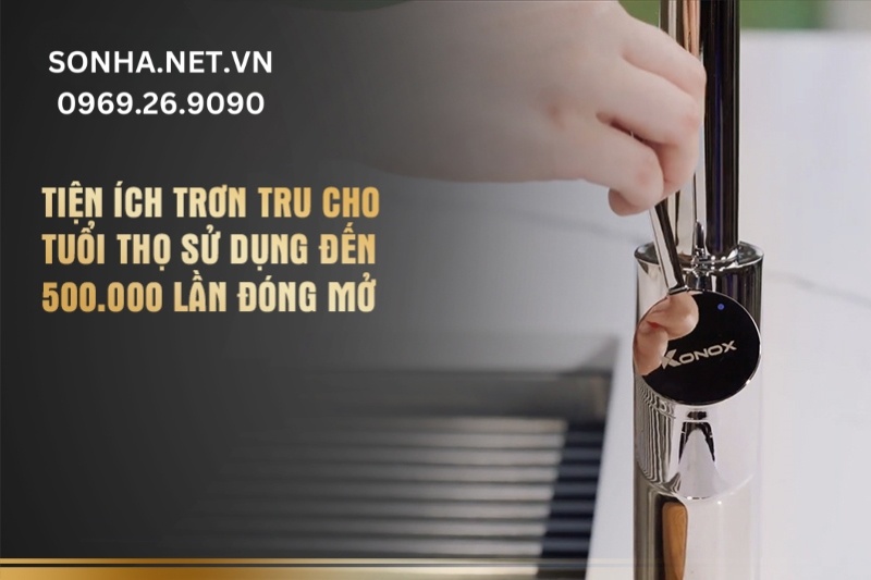 Ponte Nickel sử dụng mượt m&agrave; l&ecirc;n đến 500.000 lần đ&oacute;ng mở