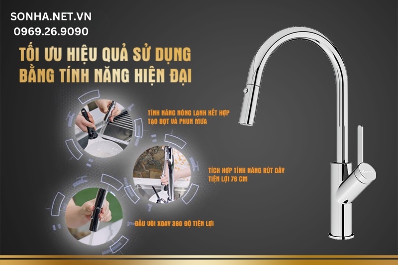 Tối ưu hiệu quả sử dụng bằng tính năng hiện đại
