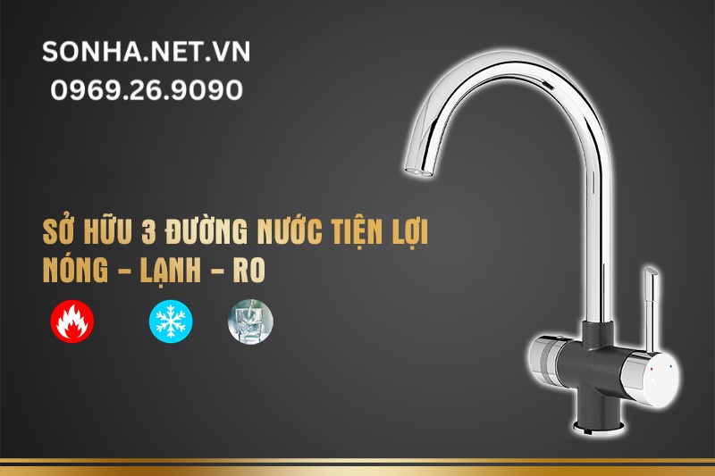 T&iacute;ch hợp 3 đường nước n&oacute;ng-lạnh-RO phục vụ 8Kbet888 cá cược thể thao bạn