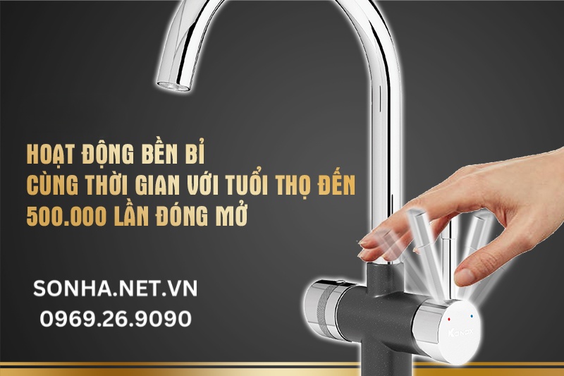 Trim-Water Black c&oacute; tuổi thọ cao đi c&ugrave;ng năm th&aacute;ng