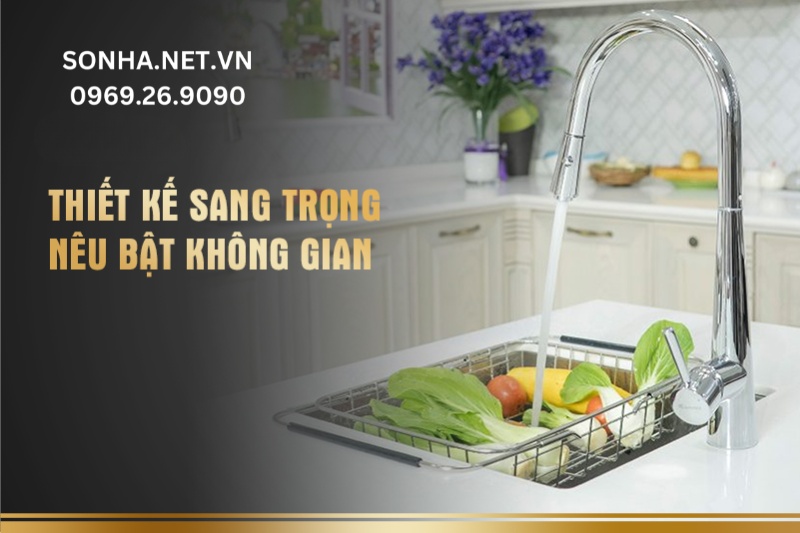 Thiết kế sang trọng n&ecirc;u bật kh&ocirc;ng gian