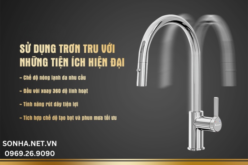 Alto Chrome t&iacute;ch hợp c&aacute;c chức năng th&ocirc;ng minh từ Konox