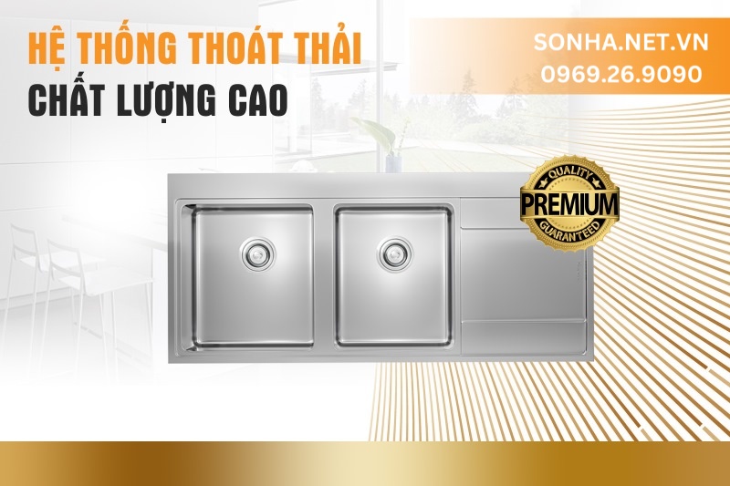 Hệ thống tho&aacute;t thải chất lượng cao