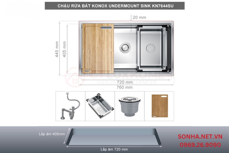 Đầy đủ bộ phụ kiện đi k&egrave;m hỗ trợ qu&aacute; tr&igrave;nh sử dụng