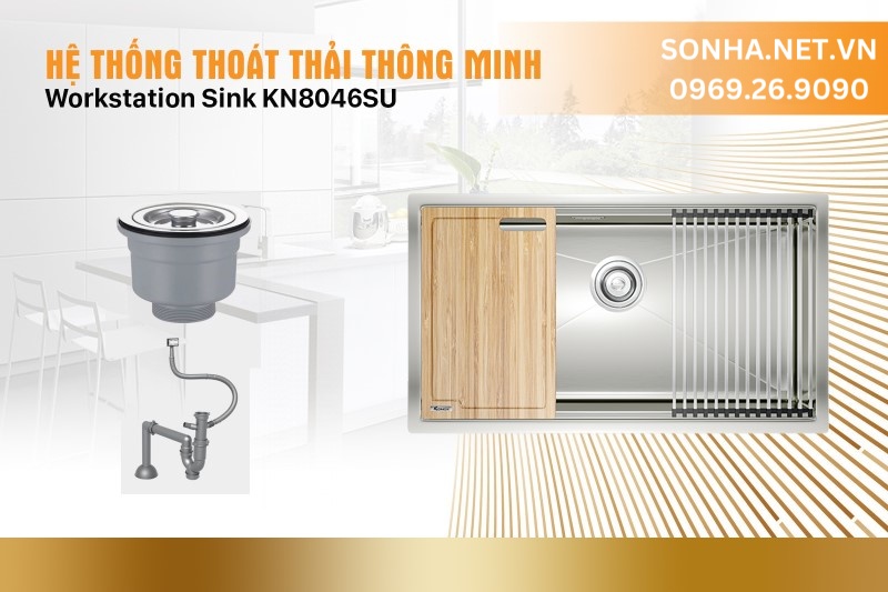 Hệ thống tho&aacute;t thải th&ocirc;ng minh vượt tr&ocirc;̣i