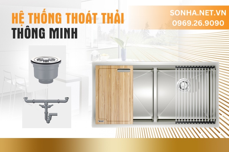 Hệ thống tho&aacute;t thải th&ocirc;ng minh
