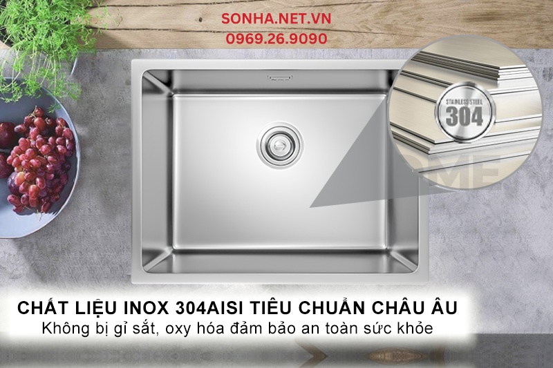 Chất liệu inox 304AISI tiêu chuẩn châu Âu an toàn cho 8KBET hiện đăng mở