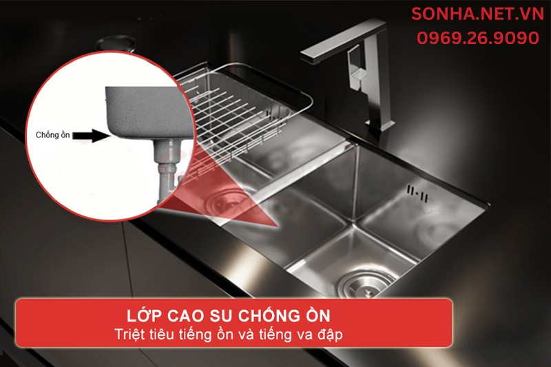 Thiết kế tấm chống ồn tối ưu gi&uacute;p triệt ti&ecirc;u tiếng ồn v&agrave; va đập