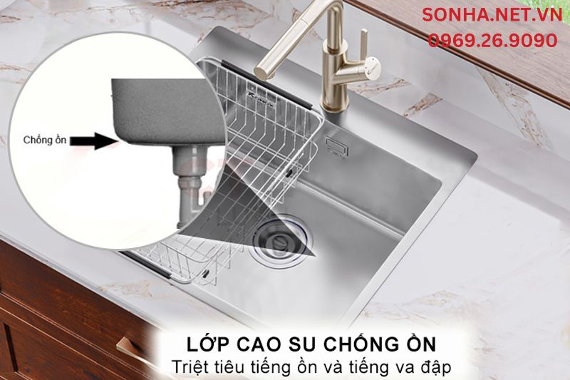 Triệt ti&ecirc;u tiếng ồn v&agrave; va đập hiệu quả nhờ tấm chống ồn