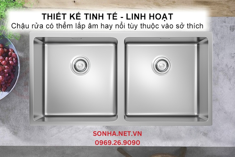 Kh&ocirc;ng gian sang trọng kiểu &Yacute; với thiết kế lắp &acirc;m v&agrave; lắp nổi linh hoạt