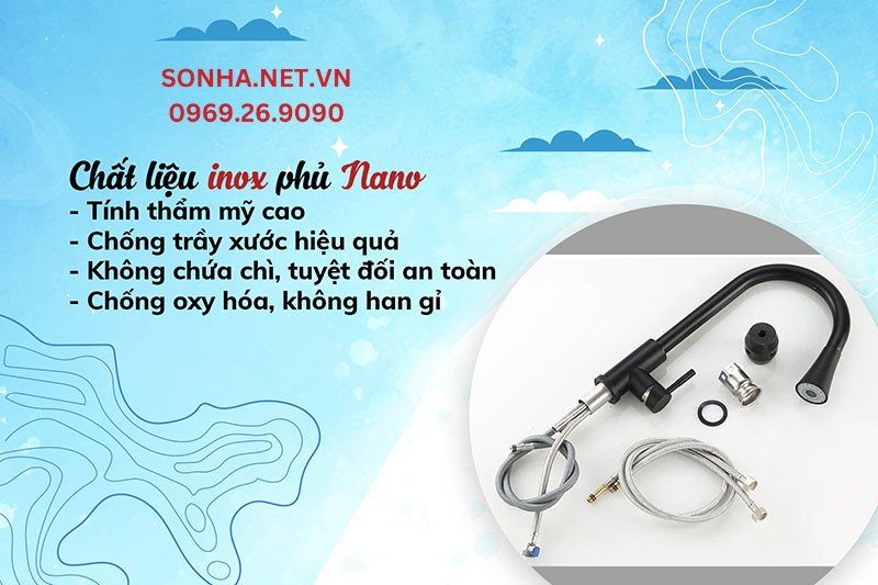 4 ưu điểm v&ograve;i Kagol K01 l&agrave;m từ inox phủ nano 