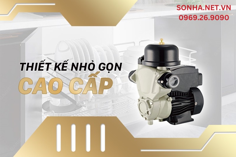 M&aacute;y bơm JLm 130A Shirai thiết kế nhỏ gọn, cao cấp