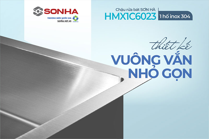 Chậu 1 hố Trang Chủ Game Trực Tuyến Cổng Game 8kbet.com HMX1C6023 thiết kế vu&ocirc;ng vắn