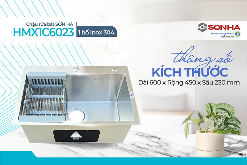 Th&ocirc;ng số kỹ thuật bồn rửa ch&eacute;n đơn Trang Chủ Game Trực Tuyến Cổng Game 8kbet.com HMX1C6023
