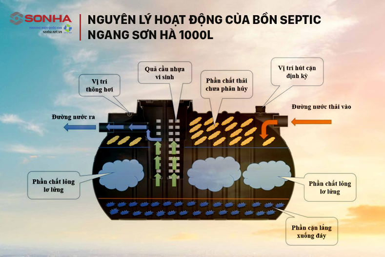 Nguy&ecirc;n l&yacute; hoạt động của bồn tự hoại Trang Chủ Game Trực Tuyến Cổng Game 8kbet.com ngang Septic Filter