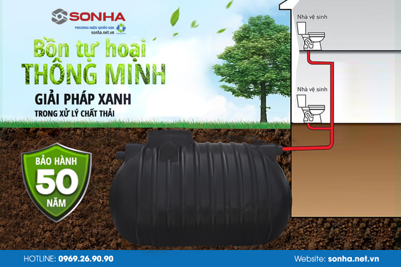 Bồn tự hoại Trang Chủ Game Trực Tuyến Cổng Game 8kbet.com ngang Septic Filter 1700L - giải ph&aacute;p xanh th&ocirc;ng minh