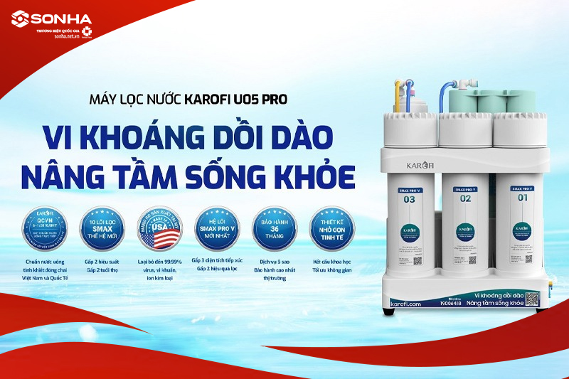 U05 Pro cung cấp lượng vi kho&aacute;ng dồi d&agrave;o