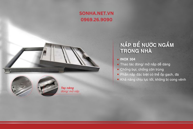 Ưu điểm của nắp bể ngầm NBN1200-600/500