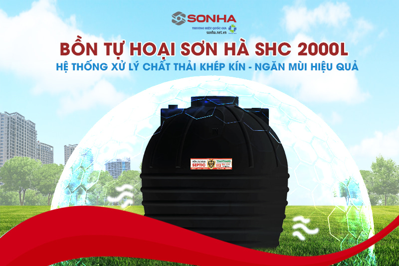 Bồn tự hoại septic SHC đứng của Trang Chủ Game Trực Tuyến Cổng Game 8kbet.com đảm bảo ngăn mùi hiệu quả