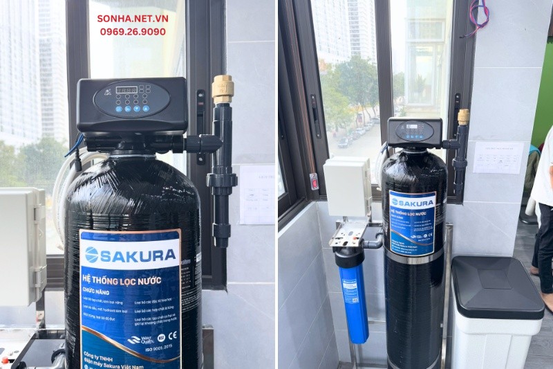 8kbet8kb.com lắp m&aacute;y lọc tổng Sakura SKT211C cho kh&aacute;ch h&agrave;ng