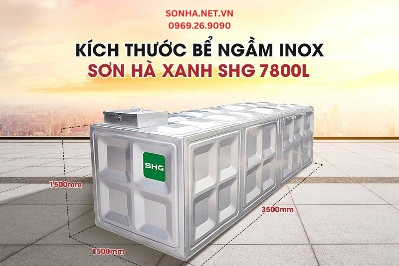 Kích thước bể ngầm inox Trang Chủ Game Trực Tuyến Cổng Game 8kbet.com Xanh SHG 7800L