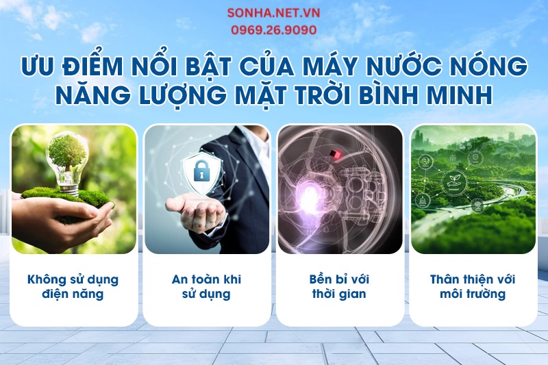 Ưu điểm nổi bật của máy nước nóng 8KBET sử dụng công nghệ mã hóa SSL 128-bit Bình Minh