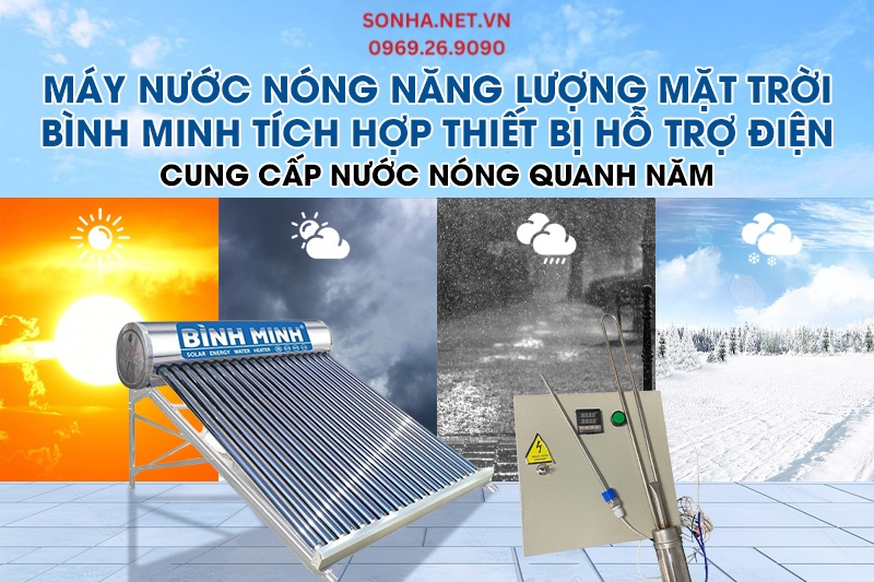 Sử dụng thái dương năng thì có nước nóng vào mùa đông không?