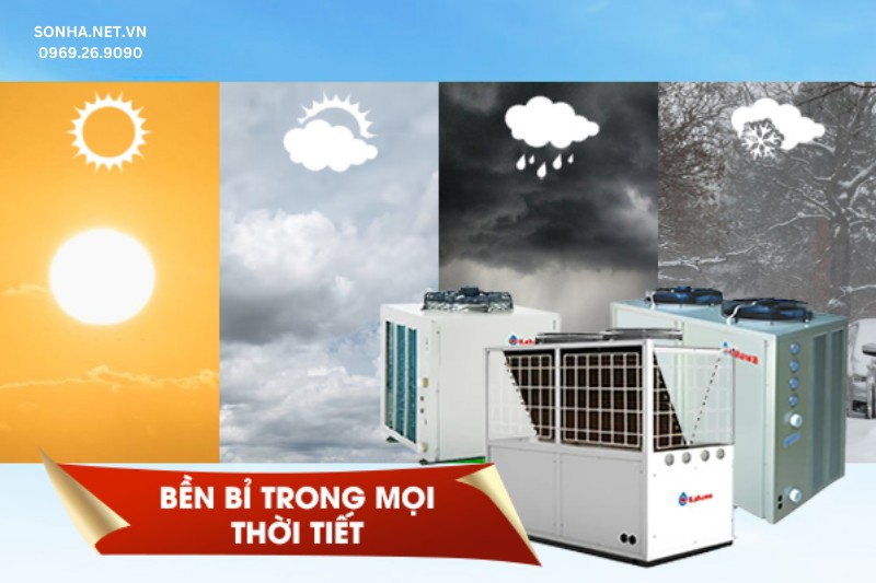 Kahawa KX95E hoạt động bền bỉ trong mọi thời tiết