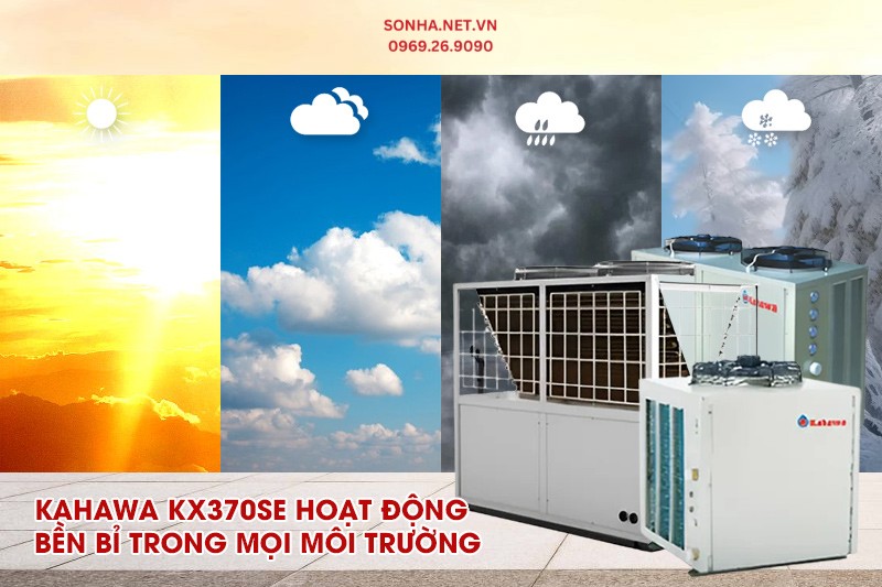 Kahawa KX370SE bền bỉ trong mọi m&ocirc;i trường