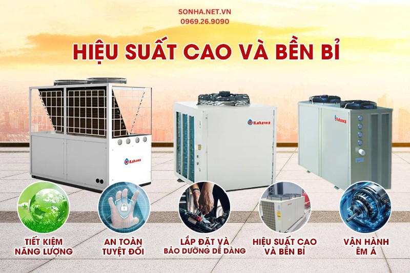 Ưu điểm nổi bật của hệ thống bơm nhiệt Kahawa KX700SE