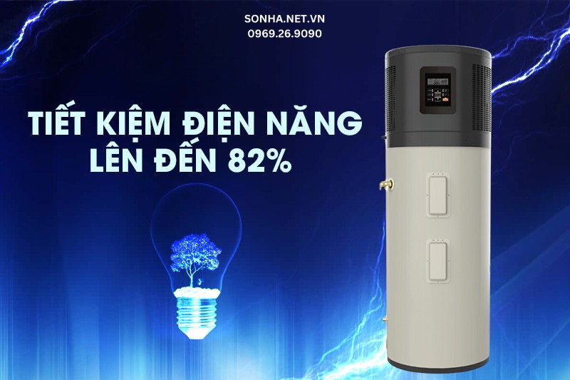 Tiết kiệm điện năng l&ecirc;n đến 82%