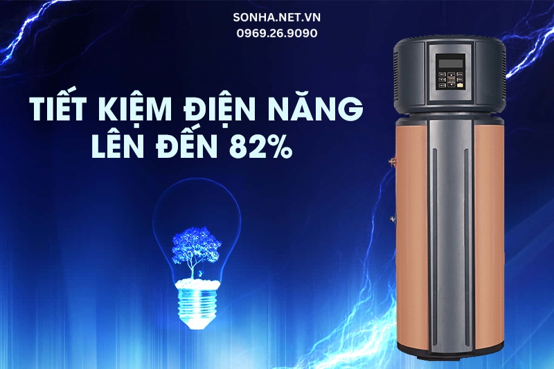 Tiết kiệm điện năng l&ecirc;n đến 82%, dải nhiệt độ hoạt động rộng