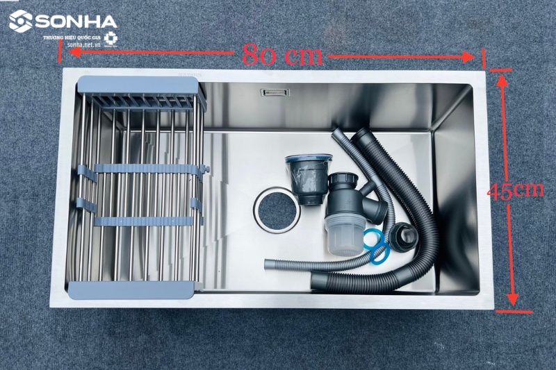 T&igrave;m hiểu si&ecirc;u phẩm chậu rửa b&aacute;t Kagol KA8045 một hố &acirc;m b&agrave;n