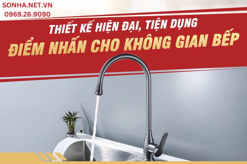 Thiết kế hiện đại, tiện dụng &ndash; Điểm nhấn cho kh&ocirc;ng gian bếp