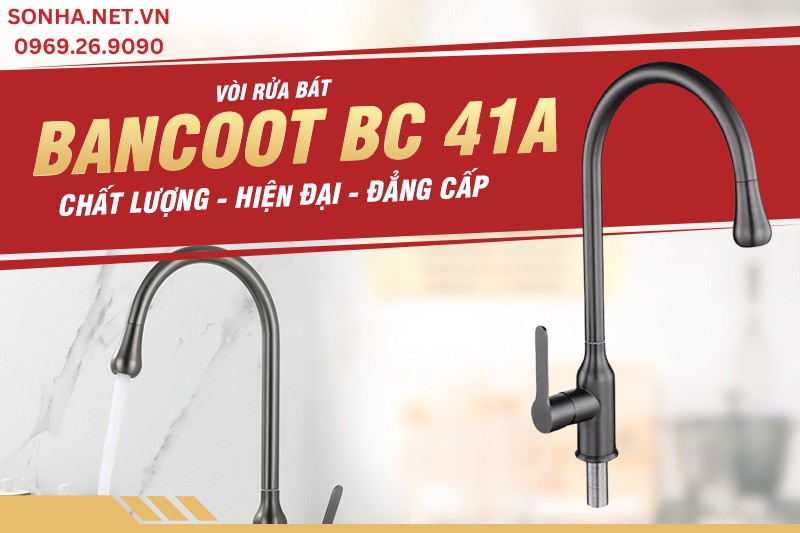 V&ograve;i rửa b&aacute;t Bancoot BC 41A: Chất lượng - Hiện đại - Đẳng cấp