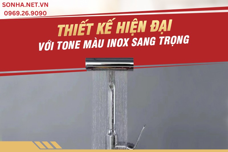 BC 42B c&oacute; thiết kế hiện đại với tone m&agrave;u inox sang trọng
