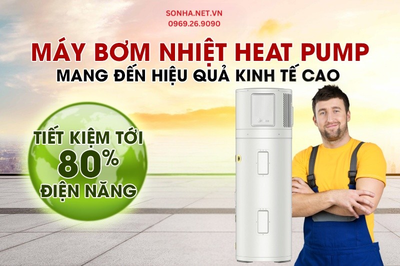Heat Pump All In One Midea RSJ-15/190RDN7-L2 tiết kiệm chi ph&iacute;