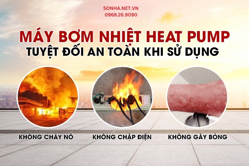 Heat Pump All In One Midea RSJ-15/190RDN7-L2 an to&agrave;n khi sử dụng