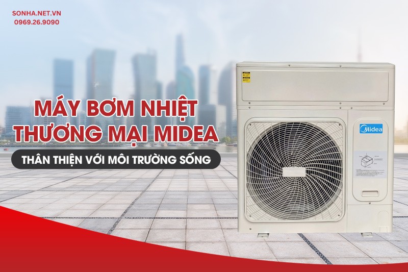 Midea MHW-C20RN1 th&acirc;n thiện với m&ocirc;i trường sống
