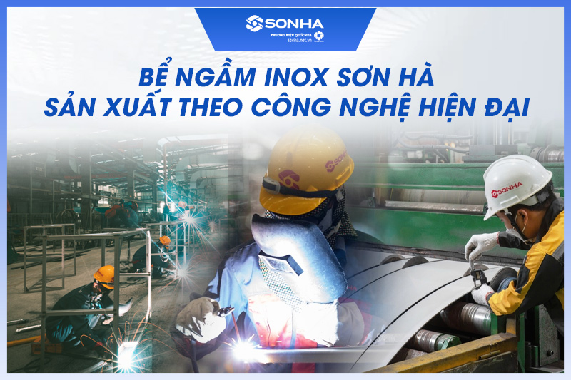 Bể nước ngầm inox Trang Chủ Game Trực Tuyến Cổng Game 8kbet.com SH 2000L được hàn rời từ các tấm